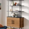 Modern Open Shelf Bookcase